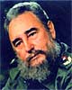 Chủ tịch nước Cuba Fidel Castro.